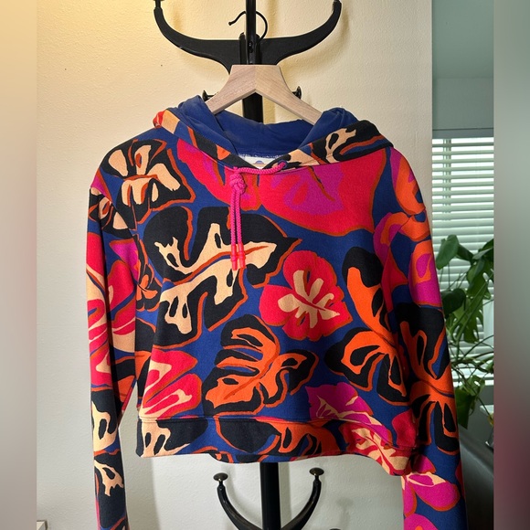 Farm Rio X Anthropologie - Vibrant Multicolor Women's Hoodie - Picture 3 of 9